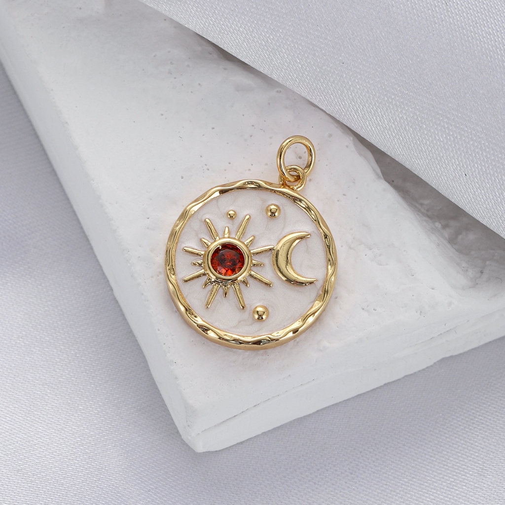 ใหม่ Stars & Moon & Heart Gold สี Charms ต่างหูคริสตัล DIY พวงกุญแจสร้อยข้อมือจี้เครื่องประดับอุปกรณ์เสริมสําหรับการทํา ราคา ถูกที่สุด ดีลบีเคเค แกลเลอรีภาพที่ 4