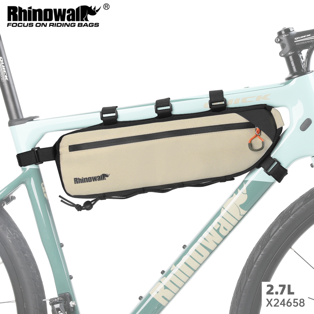 Rhinowalk Large Capacity Bike Frame Bag ทนน้ํา (2.1L/2.7L)