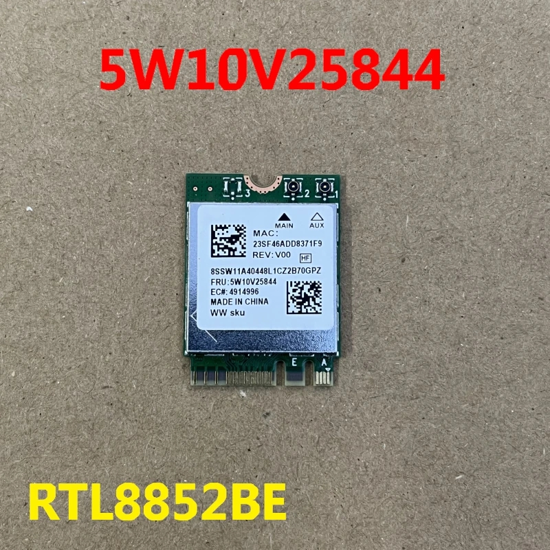 5W10V25844 RTL8852BE สําหรับ lenovo E41-55 E14 GEN 5 Thinkbook 14 15 G5 ABP โมดูลไร้สาย wifi wlan บล