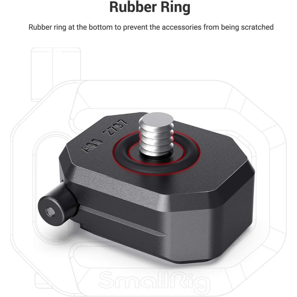 Smallrig Multifunctional Cold Shoe Mount Plate with Safety Release 2797