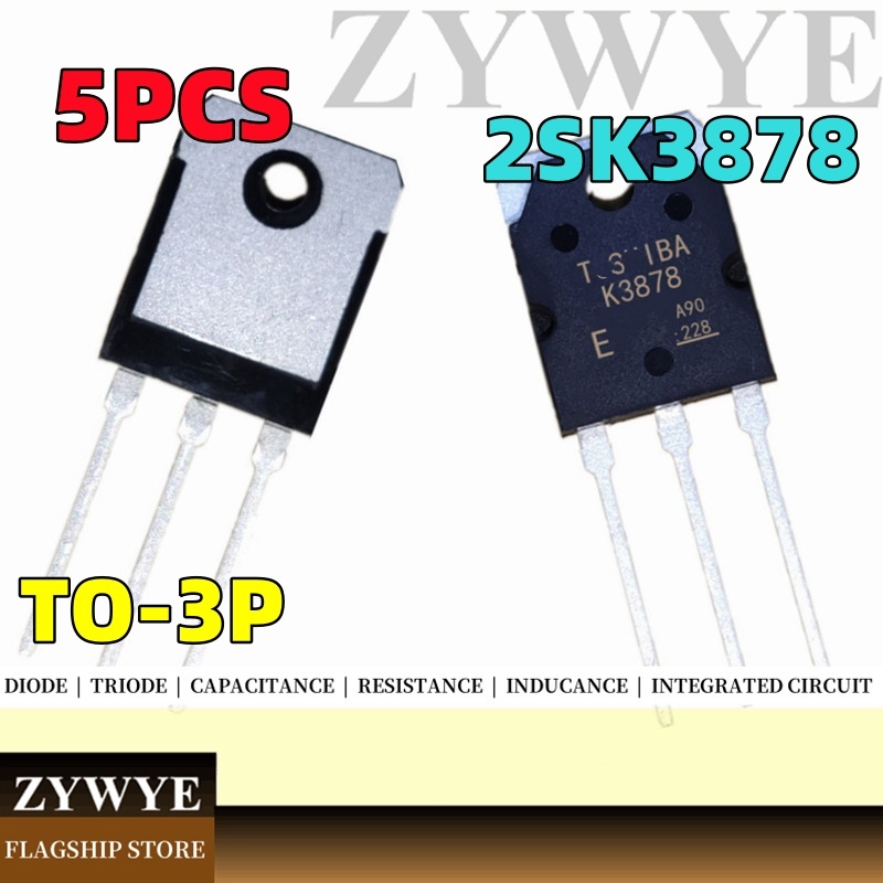 5pcs K3878 ยี่ห้อใหม่ 2SK3878 K3878A THP3878 TO-3P เครื่องเชื่อมเฉพาะ Triode