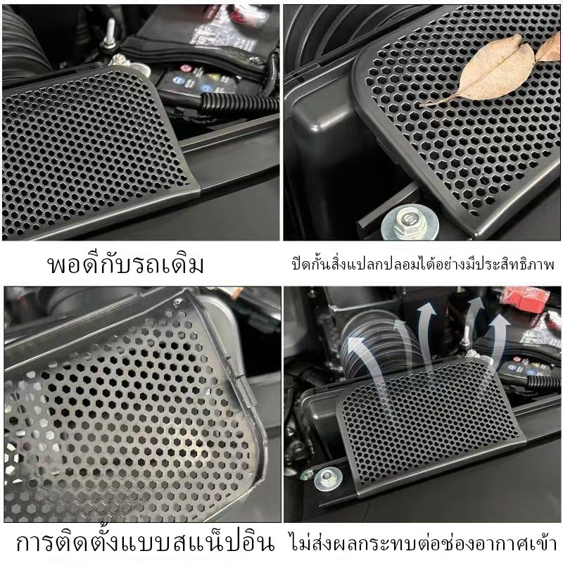 ZLWR Honda CRV 2023 / 2024 CRV G6 รถแผ่นกั้นระบายอากาศ หน้ากากช่องอากาศเข้าเครื่องยนต์วัสดุ ABS ป้องกันหนู cr-v อุปกรณ์ crv 2023 ของแต่งรถ crv 2024 แต่งรถ ราคา ถูกที่สุด ดีลบีเคเค แกลเลอรีภาพที่ 4