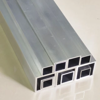 หลอดสี่เหลี่ยมอลูมิเนียมอัลลอยด์กว้าง 5-35 มม. ยาว 300 500 มม. โปรไฟล์สี่เหลี่ยม DIY ตกแต่งอลูมิเนียมท่อสี่เหลี่ยม Hollowtube