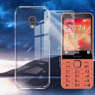 ปลอกสําหรับ Nokia 215 4G 2024 พร้อมเมมเบรนป้องกันการระเบิดนาโน Screem ฟิล์มนุ่มป้องกัน (ไม่รวมโทรศัพท์)