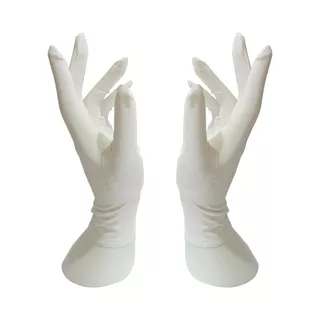 Handling ถุงมือยืดสีขาวสีดําสําหรับอัญมณีเพชร Gold Silver นาฬิกาเครื่องประดับ Luxury Shop Sales Staff Photograph
