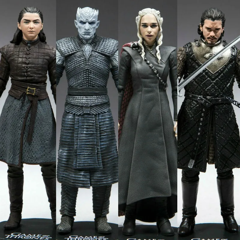 ฟิกเกอร์ macfarland game of thrones night king jon snow ของเล่นสําหรับเด็ก
