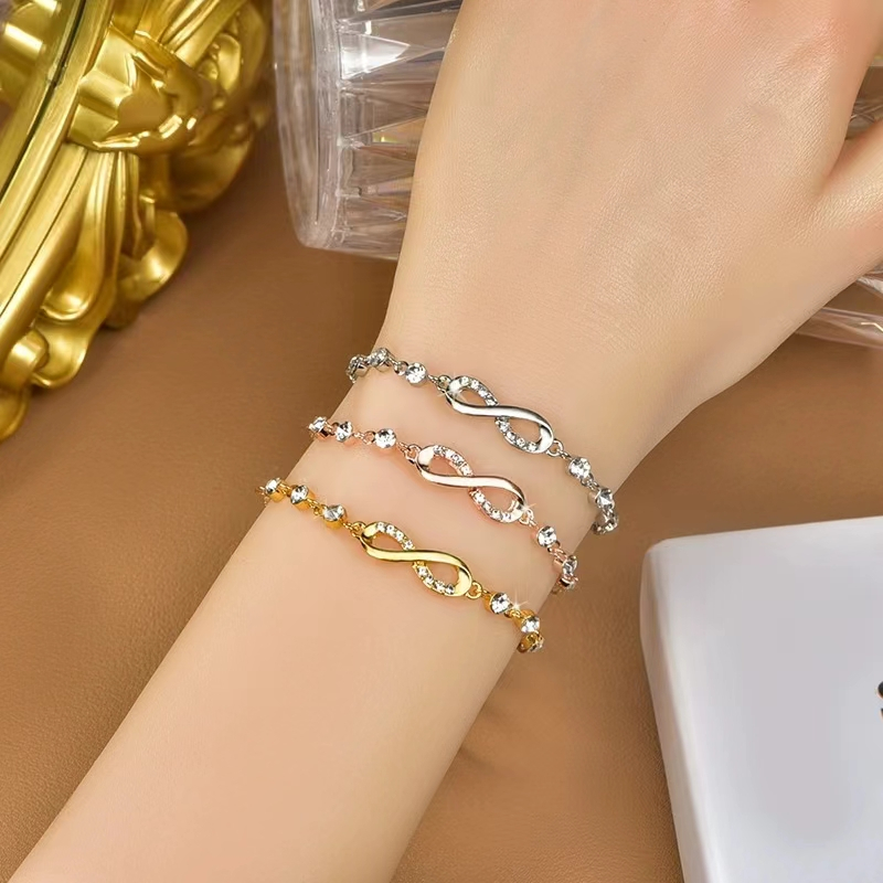 เจียห่าว สร้อยข้อมือเงินผู้หญิงหัวใจผีเสื้อมุกเพทายสร้อยข้อมือเครื่องประดับแฟชั่น
