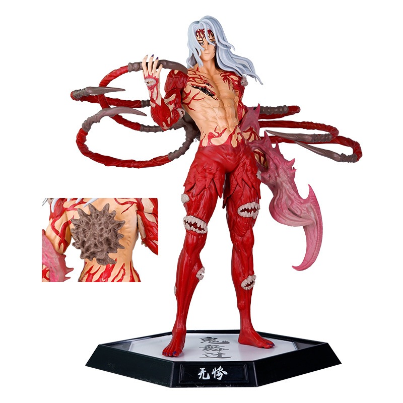 29 ซม.Anime Demon Slayer รูป Kibutsuji Muzan PVC Action Figure Collection ตกแต่งรูปปั้นตุ๊กตาของเล่น