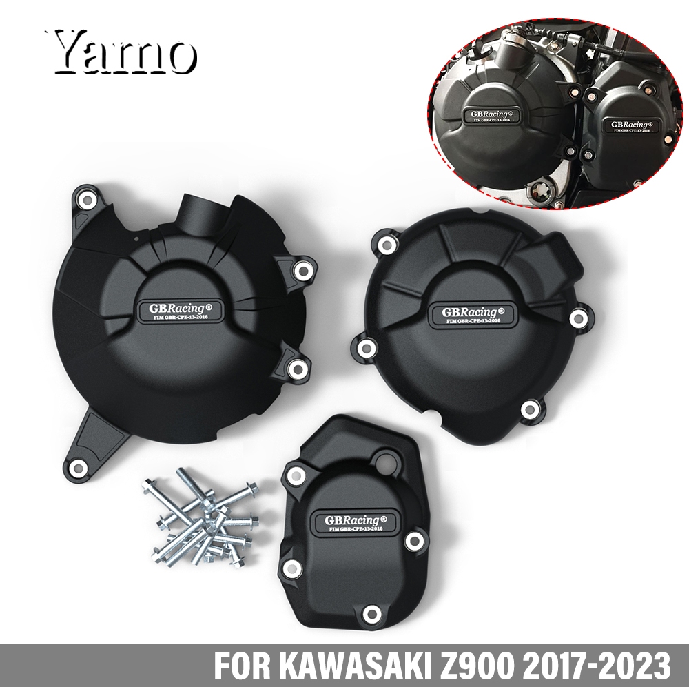 สําหรับ KAWASAKI Z900 Z 900 SE 2017-2025 เครื่องยนต์ drop ป้องกัน GB racing เครื่องยนต์ป้องกัน edge COVER
