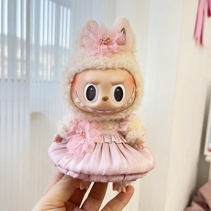 พร้อมส่ง+COD ลาบูบู้ LABUBU labubu macaron ชุดตุ๊กตา เฉพาะชุดไม่รวมตุ๊กต