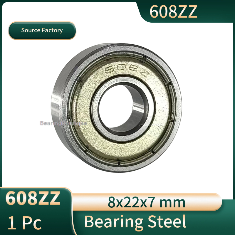 ARS ตลับลูกปืนเม็ดกลมร่องลึก 608 ZZ 608z 608zz โลหะคู่ คุณภาพสูง สําหรับล้อสเก็ตบอร์ด ล้อเฟอร์นิเจอร์ 8x22x7 มม. เหล็กแบริ่งคุณภาพสูง