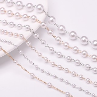 50ซม./ กระเป๋า ยาวพิเศษ งดงาม ห่วงโซ่ไข่มุก หน้าท้อง สําหรับ…