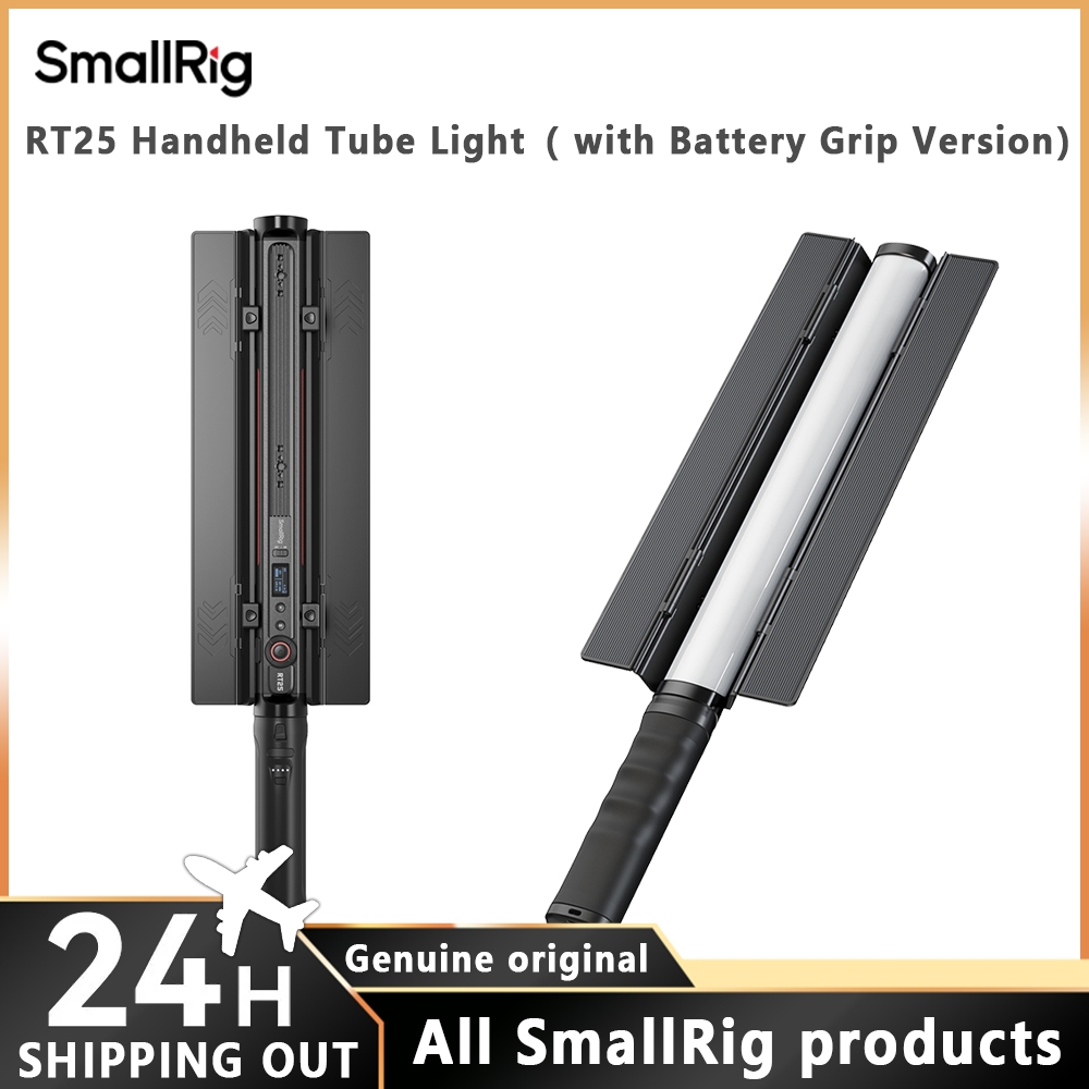Smallrig RT25 Tube Light,First-Generation RGBWW Handheld Tube Light แบบพกพายาว 42 ซม.,18 เอฟเฟกต์พิเศษทั่วไป,ตัวกรอง 8 สี