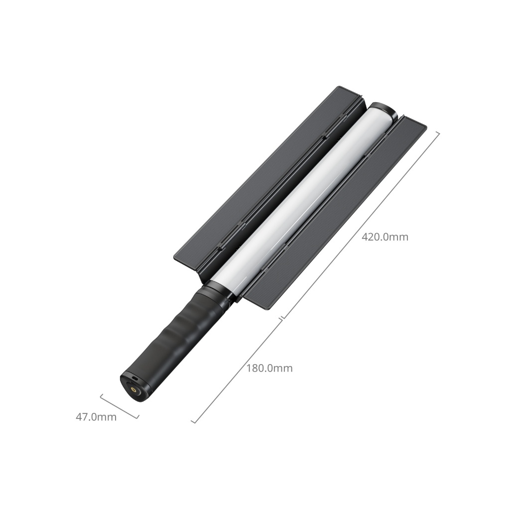 Smallrig RT25 Tube Light,First-Generation RGBWW Handheld Tube Light แบบพกพายาว 42 ซม.,18 เอฟเฟกต์พิเศษทั่วไป,ตัวกรอง 8 สี