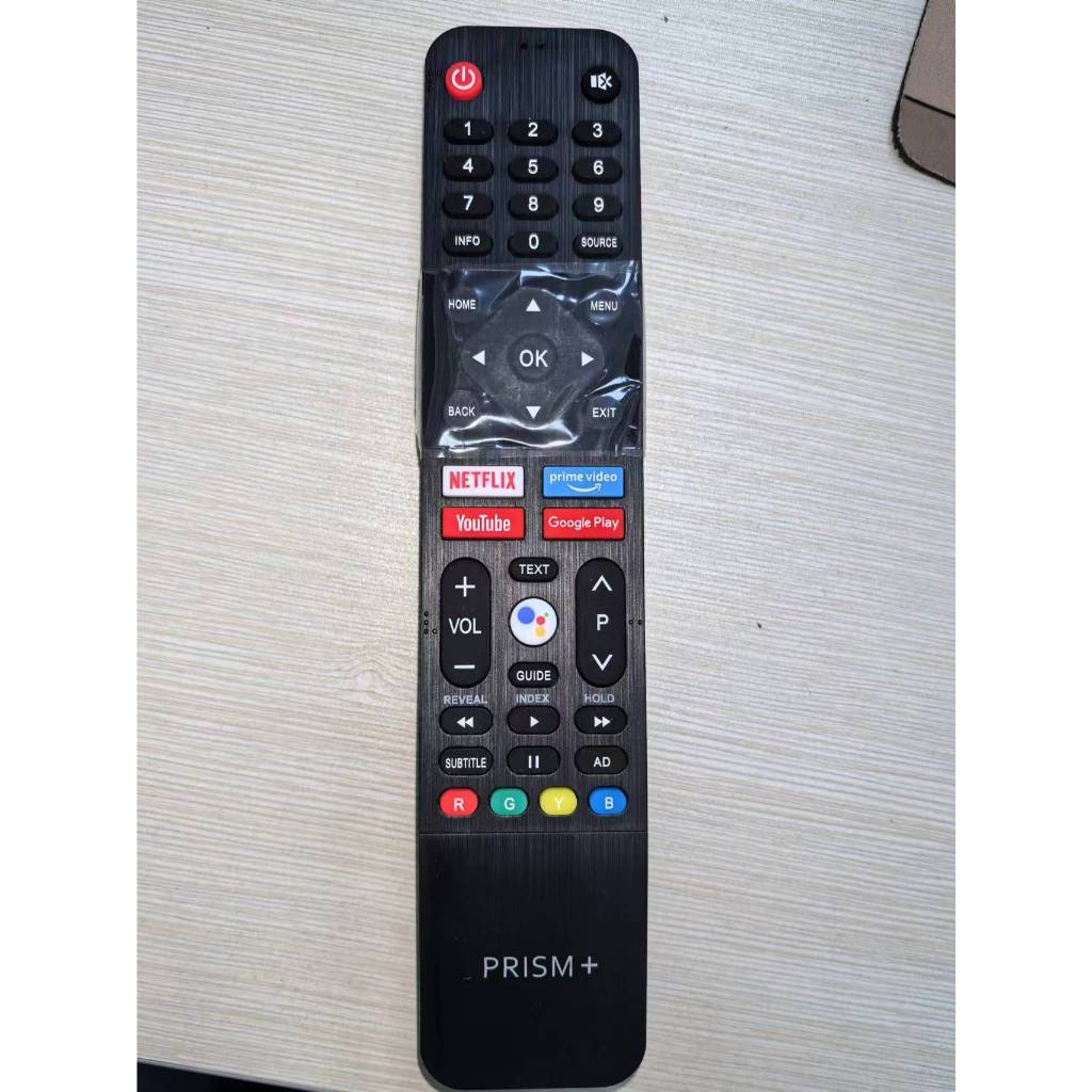 PRISM + รีโมทคอนโทรล Fit สําหรับ PRISM + Q55 Q55 Pro Q65 Q65 Pro 4K Android SMART TV