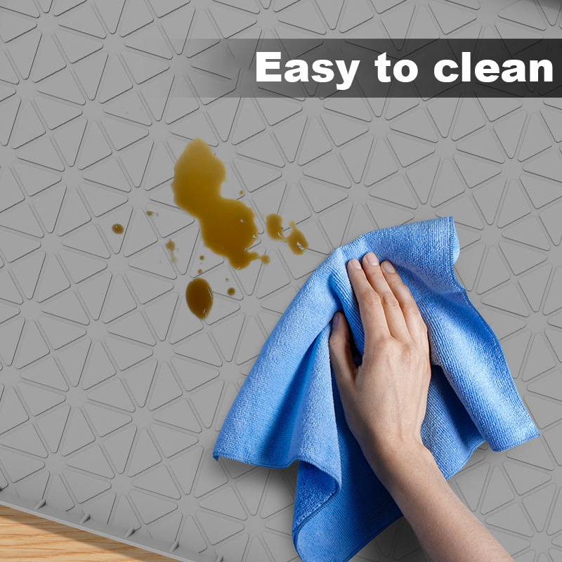 ภายใต้อ่างล้างจานเสื่อสําหรับห้องครัวกันน้ํา,ซิลิโคนภายใต้ห้องครัวอ่างล้างจานเสื่อและตัวป้องกันสําหรับตู้ 86x56 ซม.,ภายใต้อ่างล้างจานถาด Organizer,ชั้นวาง Liners ตู้ Liner สําหรับห้องครัว an - รูปที่ 2