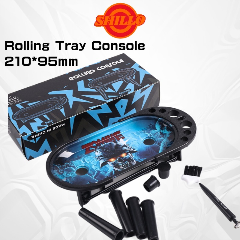 Rolling Console ถาด ชุดถาดกลิ้งเต็มชุดคอนโซลกลิ้งคอนโซลถาดกลิ้งชุด Full Set Rolling Tray Suit