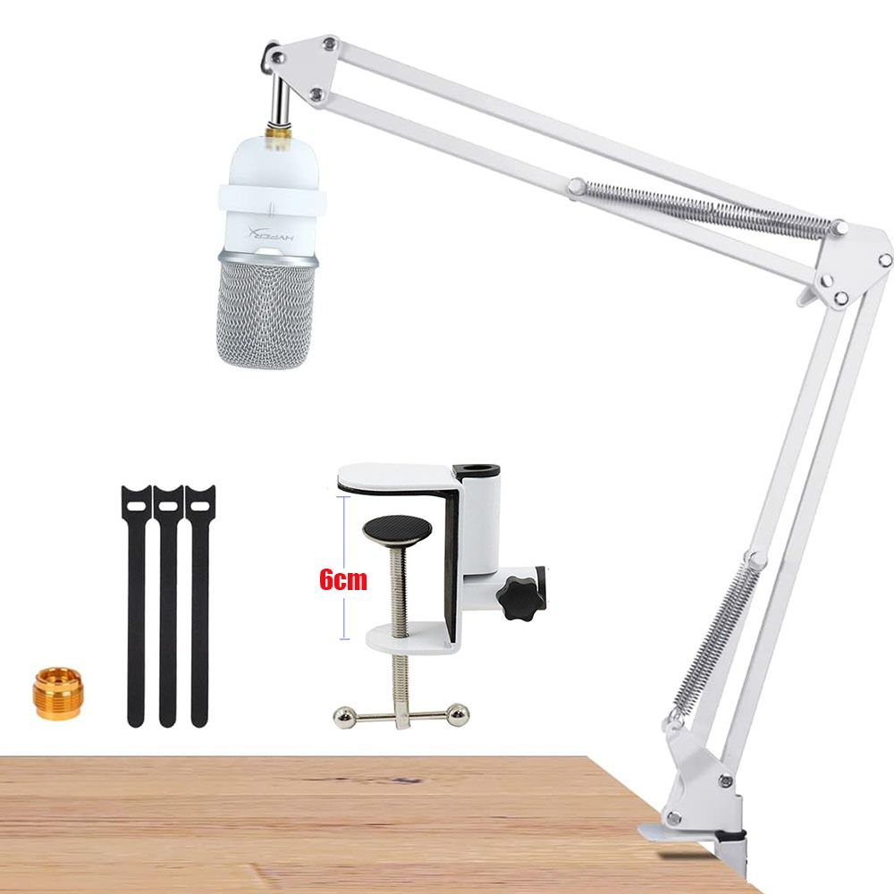 Boom Arm สําหรับ Hyperx quadcast, ขาตั้งไมโครโฟนเข้ากันได้กับไมโครโฟน Hyperx quadcast s, แขนไมค์ Hyp