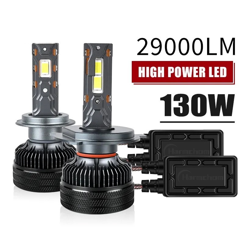 Y40 130W H7 Canbus หลอดไฟ LED 6000K LED H4 H11 HB3 9005 HB4 9006 Led ทองแดงคู่ไฟหน้า 12V 2PCS