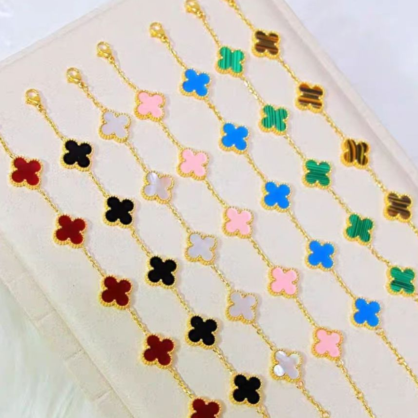 สร้อยข้อมือสองด้านระดับไฮเอนด์, สร้อยข้อมือผู้หญิง, หรูหราเบา, เครื่องประดับแฟชั่นและส่วนบุคคล, เหล็กไทเทเนียมอเนกประสงค์, ไม่ซีดจาง