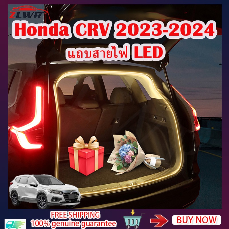 ZLWR Honda CRV 2023 / 2024 CRV G6 แถบสายไฟรถ LED ไฟตกแต่งบรรยากาศท้ายรถ กันน้ํา honda อุปกรณ์รถ crv 