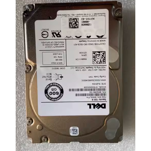 สําหรับ ST600MM0006 2.5 นิ้ว 10K 600G SAS ฮาร์ดไดรฟ์เซิร์ฟเวอร์ 07YX58