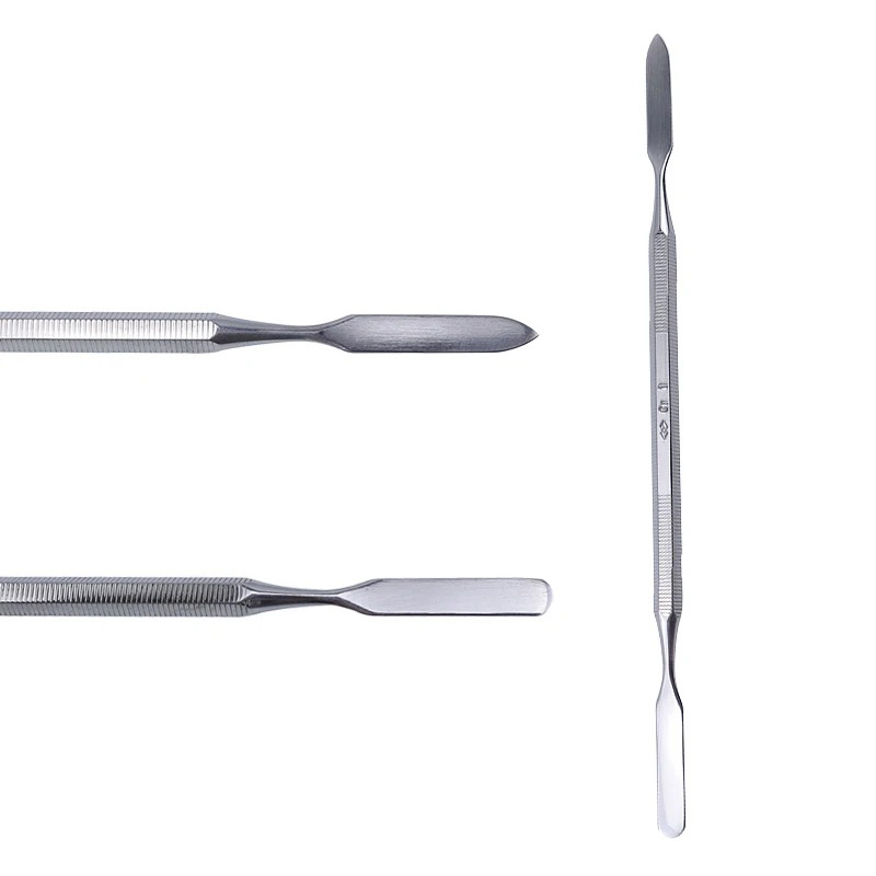 ไม้พายซีเมนต์ มีดผสมทันตกรรมการสร้างแบบจําลอง Alginate Carver Restorative เครื่องมือปลายคู่ระดับพรีเมียม
