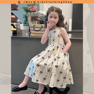 [สปอต] 3-14 ปี ชุดเดรสเด็กผู้หญิง เสื้อกล้ามต่างประเทศ กระโป…