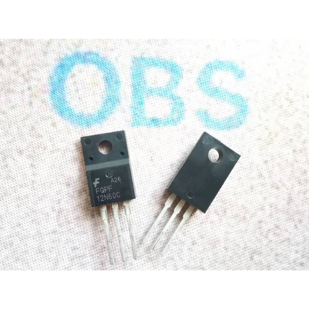 ((5 ชิ้น) FQPF8N60C 8N60C FQPF12N60C FQPF5N60C FQPF10N60C FQPF10N65C Field Effect Tube 8/10/12/18A 6