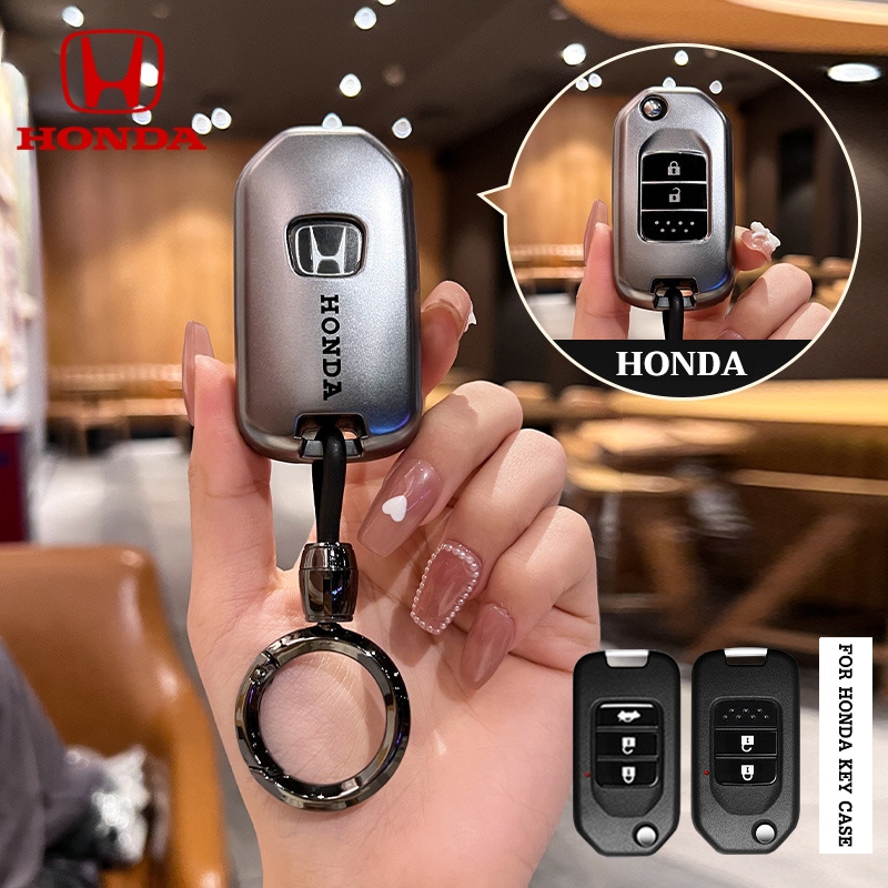 Tpu ฝาครอบกุญแจรถสําหรับ Honda City/CRV/Accord/XRV/Jazz/ Jazz GK/Civic FB/BRV/HRV key Case Keyless สมาร์ท Entry key