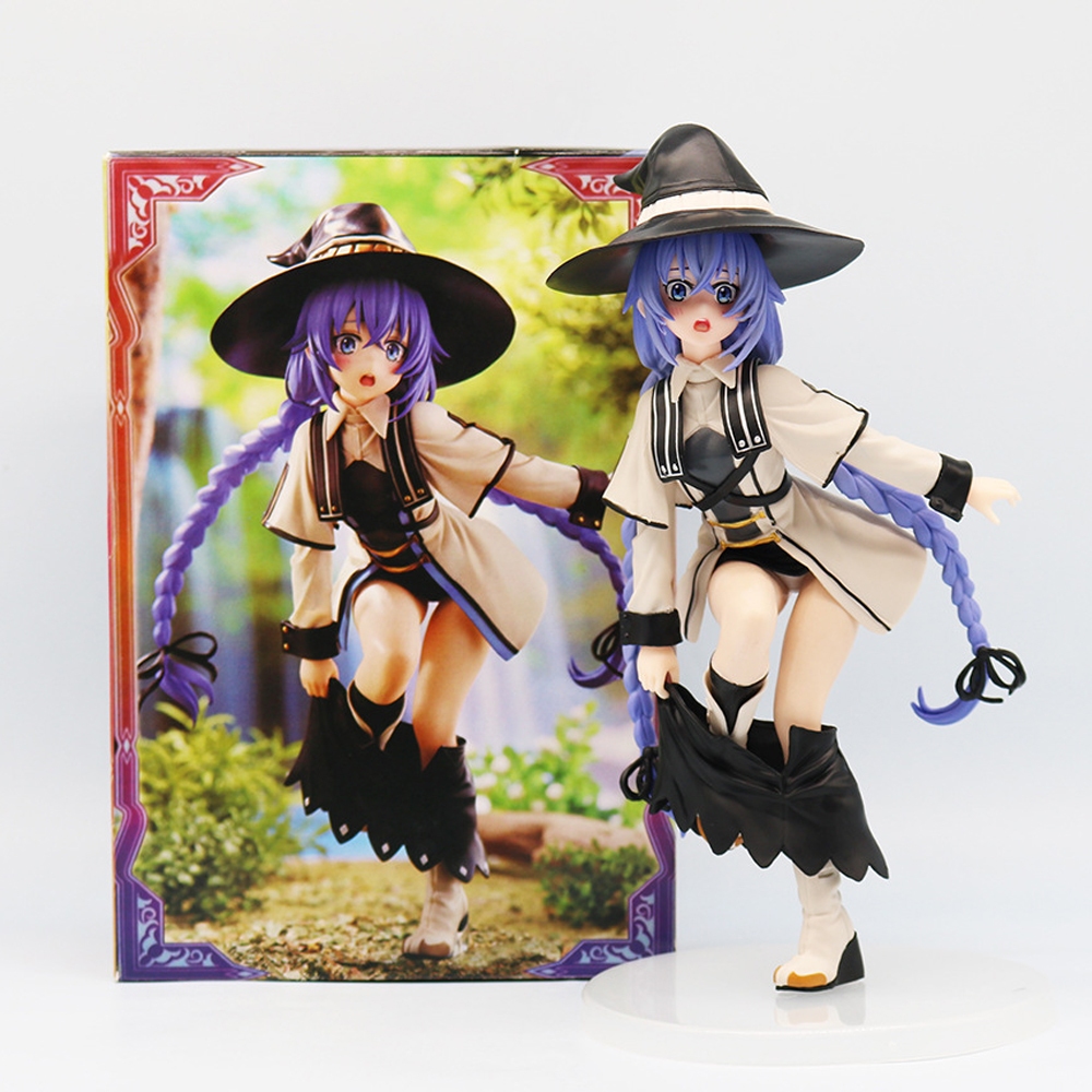 23ซม.magician Roxy Migurdia Action Figureเปลี่ยนเสื้อผ้ากระโปรงMushoku Tensei:Jobless ReincarnationอะนิเมะPVCผู้ใหญ่คอลเลกชันตุ๊กตาของเล่น