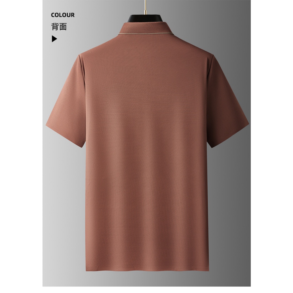 Jeep SPIRIT 1941 ESTD Summer 24 เสื้อโปโลใหม่ปักเสื้อยืดหลวมวัยกลางคนและหนุ่มแฟชั่น ราคา ถูกที่สุด ดีลบีเคเค แกลเลอรีภาพที่ 7