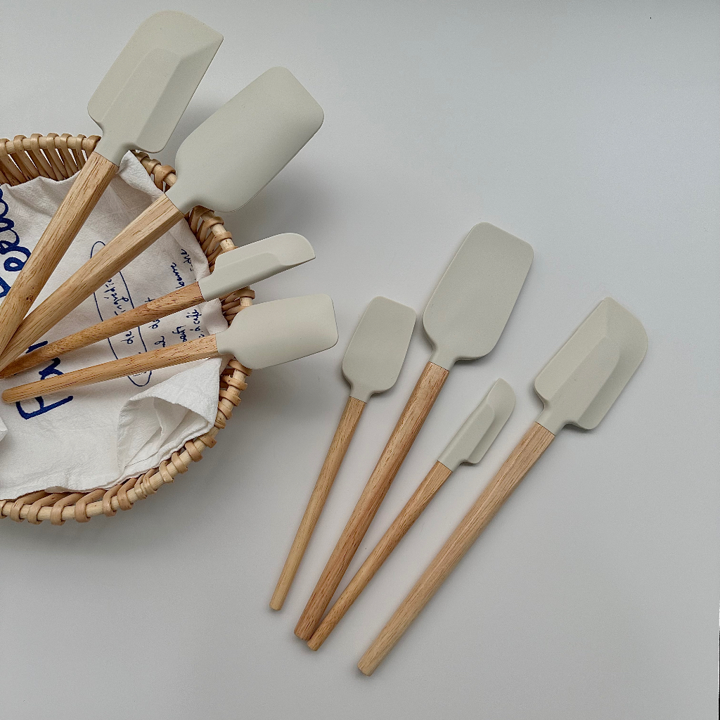 HERA 2025 ใหม่! ไม้พายซิลิโคนเครื่องมืออบทนความร้อนเครื่องครัว