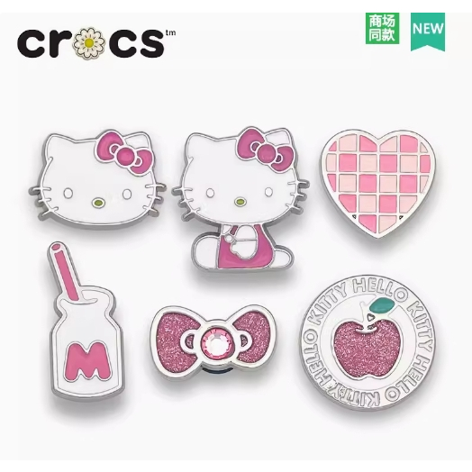 NEW Crocs Jibbitz กระเป๋า/Charms/ jibbitz crocs Set/crocs jibbitz/jibbitz crybaby/kitty