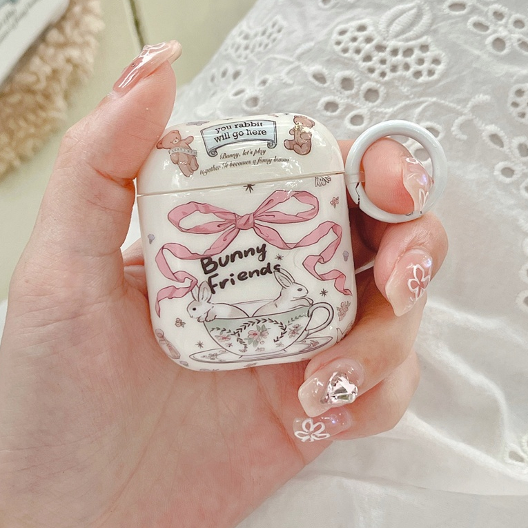 สําหรับ iphone AirPods Pro 2 AirPods 1/2/3/4 IMD เคสหูฟังไร้สายบลูทูธเรียบ