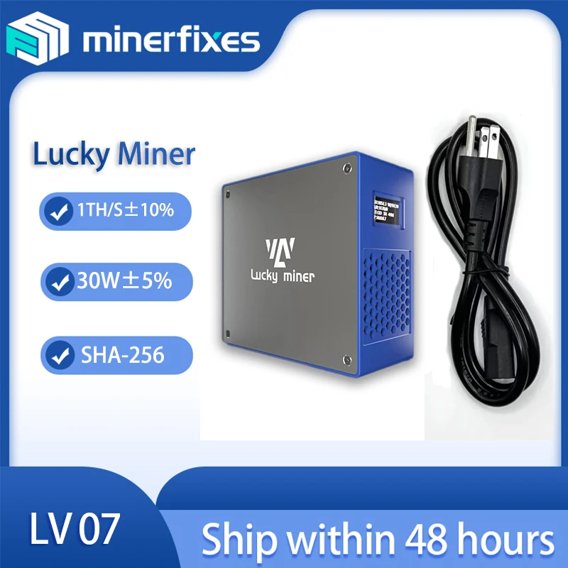 ⭐Bitaxe Ultra Bitcoin Miner Lucky Miner V7 1TH/S 30W LV07 BM1366 SHA256 Home Silent Lottery Miner BT