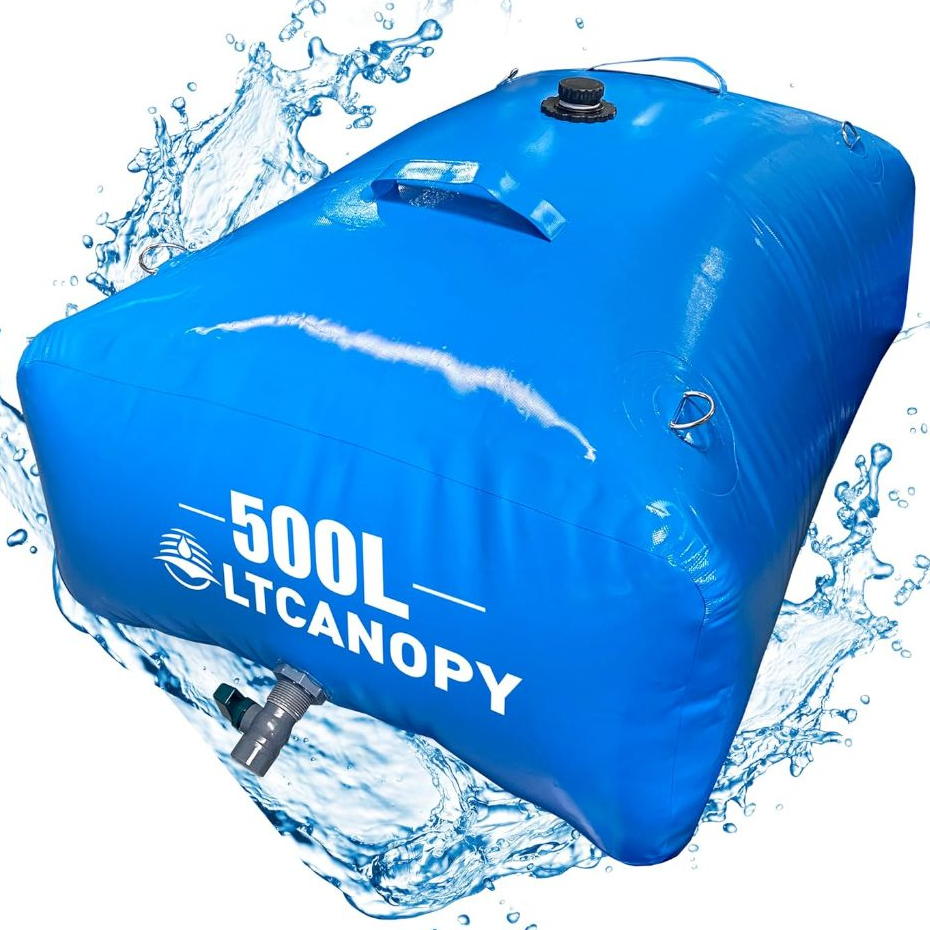 Ltcanopy 500ลความจุขนาดใหญ่น้ําเก็บกระเพาะปัสสาวะสวนพับถุงน้ํากลางแจ้งนํามาใช้ใหม่เดินป่าตั้งแคมป์น้ํากล่อง,ป่าไฟการเกษตรใช้ถังน้ํา