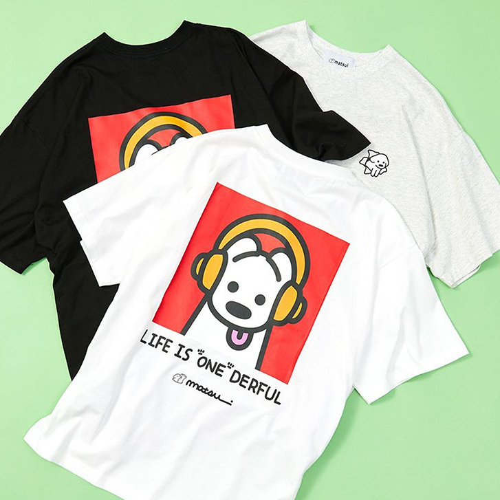 FREAKS STORE MATSUI ขนาดเล็กรวบรวมเสื้อยืดแขนสั้นพิมพ์ลายฝรั่งเศส
