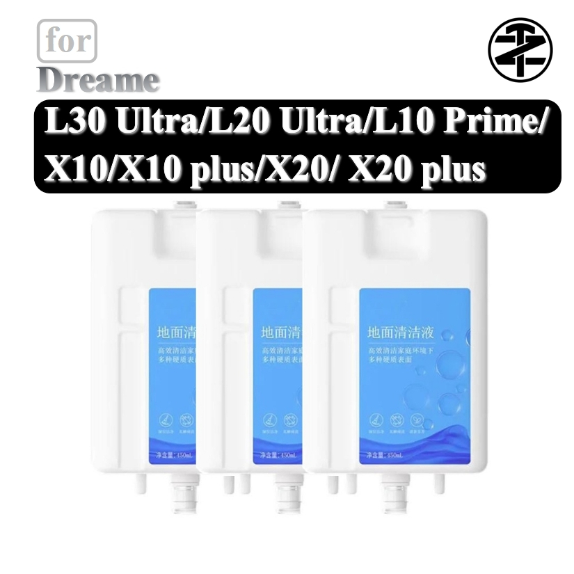 สําหรับน้ํายาทําความสะอาด 450 มล. เข้ากันได้กับ Dreame L30 Ultra / L20 Ultra / L10 Prime / X10 (Plus