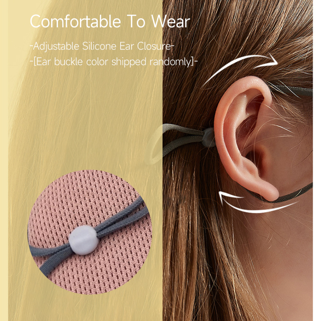 Jordan & Judy Shading Eye Mask นักเรียน Sleep Eye Mask Breathable และบรรเทาความเมื่อยล้า Double Sided Eye Mask ผิววัสดุที่เป็นมิตร