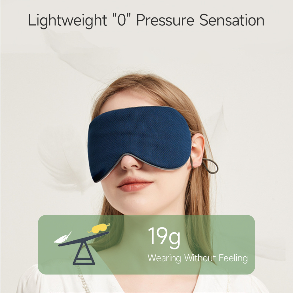 Jordan & Judy Shading Eye Mask นักเรียน Sleep Eye Mask Breathable และบรรเทาความเมื่อยล้า Double Sided Eye Mask ผิววัสดุที่เป็นมิตร
