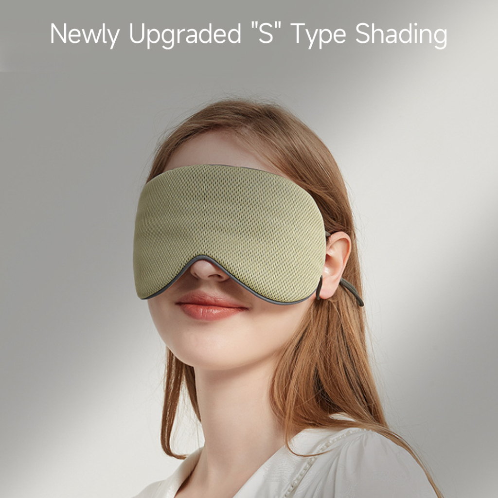 Jordan & Judy Shading Eye Mask นักเรียน Sleep Eye Mask Breathable และบรรเทาความเมื่อยล้า Double Sided Eye Mask ผิววัสดุที่เป็นมิตร