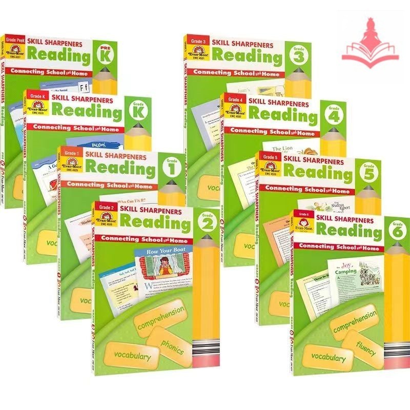 หนังสือเรียนและสมุดงานภาษาอังกฤษสำหรับเด็กและนักเรียนระดับประถมศึกษา—Kindergarten-Primary School Stu