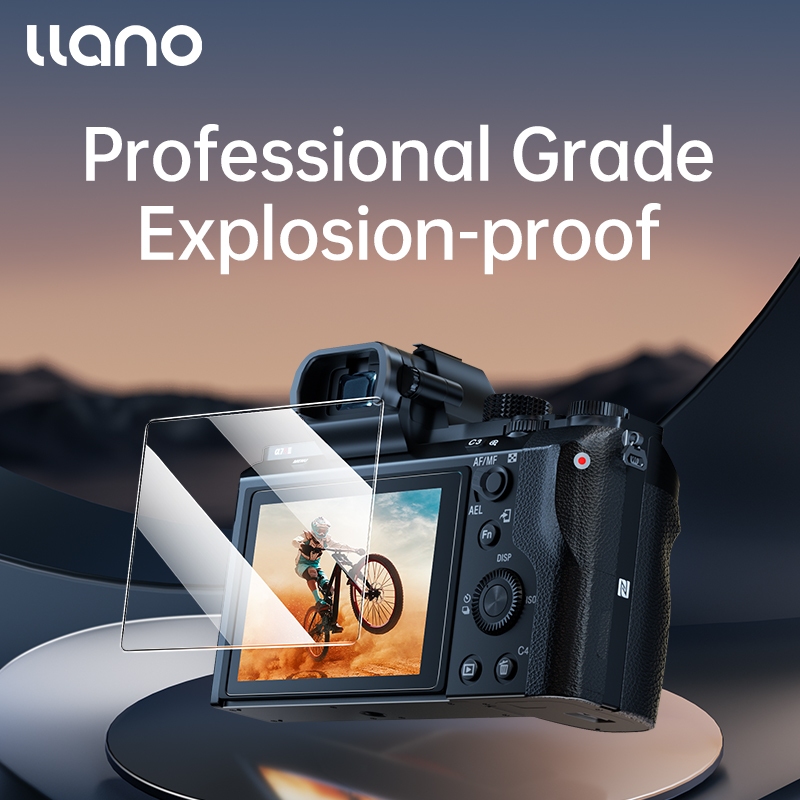 Llano ป้องกันหน้าจอ 0.3 มม.9H ความแข็งกระจกนิรภัย Saver Anti-Scratch Anti-Bubble ใช้งานร่วมกับสําหรั