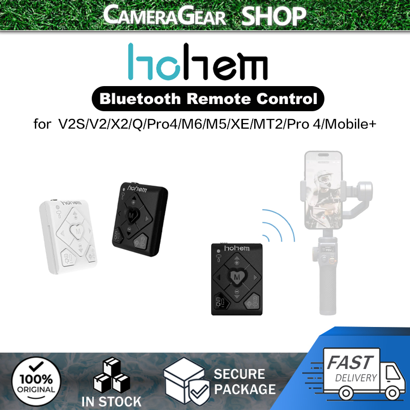 Hohem รีโมทคอนโทรลไร้สายสําหรับ Hohem V2S/V2/X2/Q/Pro4/M6/M5/XE/MT2/Pro 4/Mobile