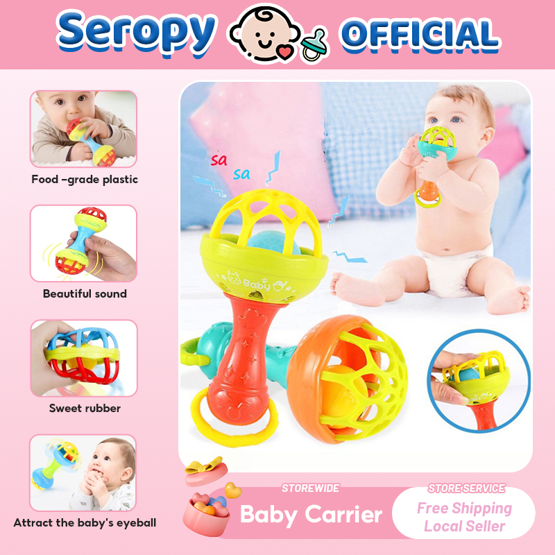 【Local FastShip】ของเล่นเด็ก 0-12 ของเล่นเด็ก ยางกัด Baby Rattle Toys and Baby Ball for Baby teether ball for Baby Shaking Toys