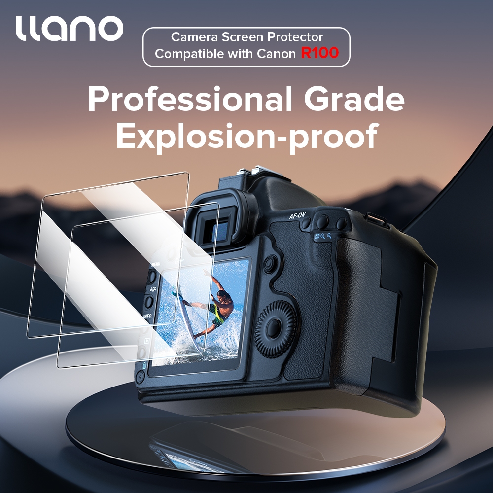 Llano ป้องกันหน้าจอ 0.3 มม.9H ความแข็งกระจกนิรภัย Saver Anti-Scratch Anti-Bubble ใช้งานร่วมกับสําหรั