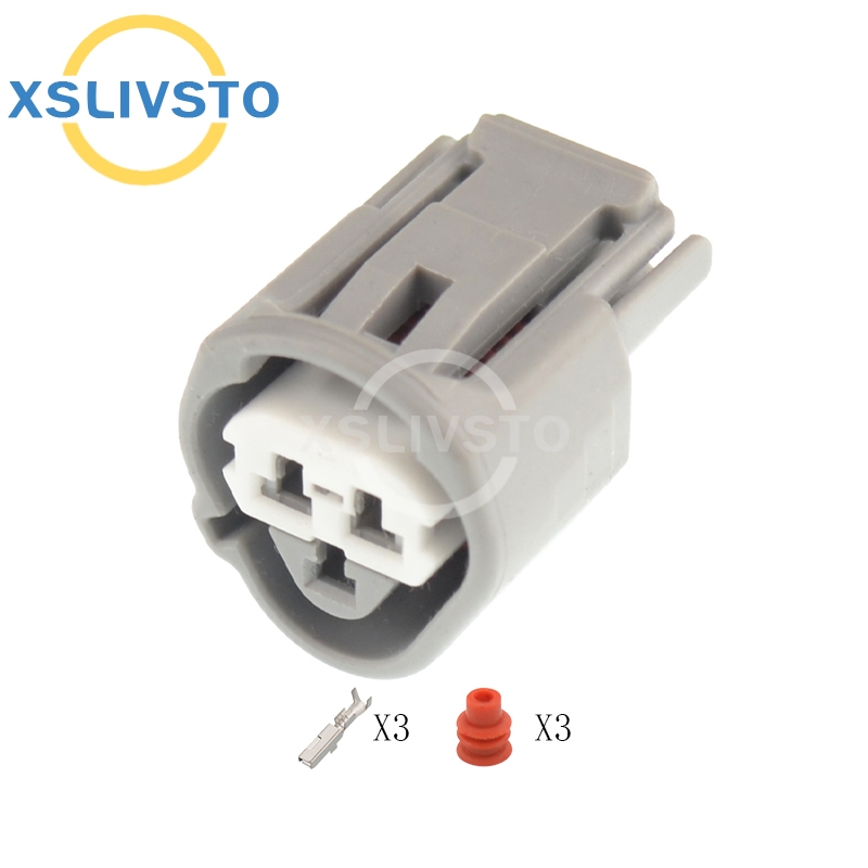 1 ชุด 3 ขา 6189-0486 ตัวเชื่อมต่อยานยนต์อุณหภูมิน้ํา Sensor ปลั๊กซ็อกเก็ตสําหรับ Toyota Perodua Myvi Viva Kelisa Kenari Kembara Coolant Thermo พัดลมสวิทช์ซ็อกเก็ต 3 Pin