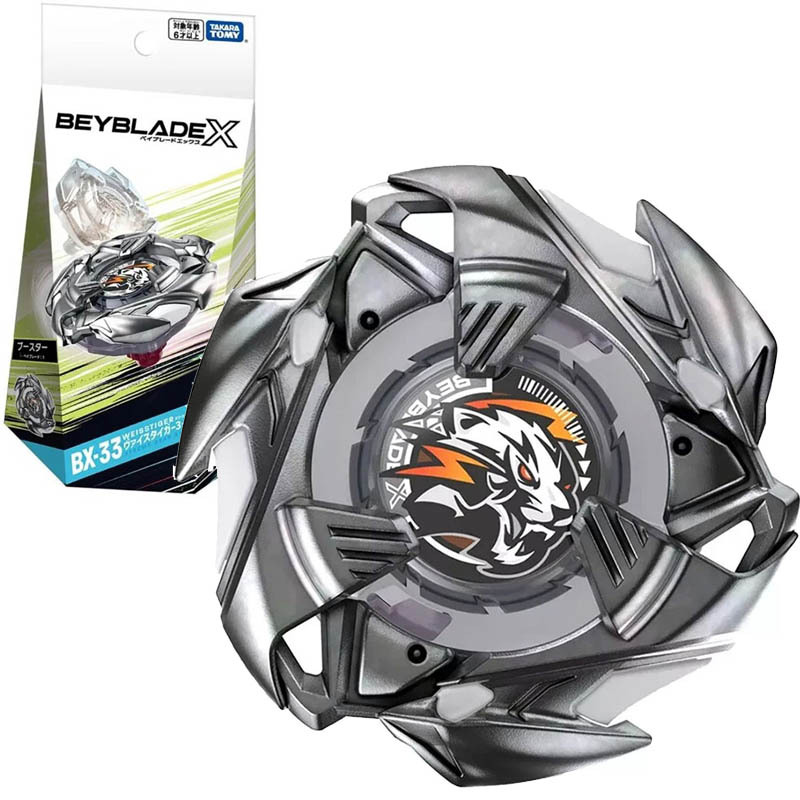 Takara Tomy BX33 Weisstiger 3-60U Burst Beyblade X Booster ใหม่ในสต็อก