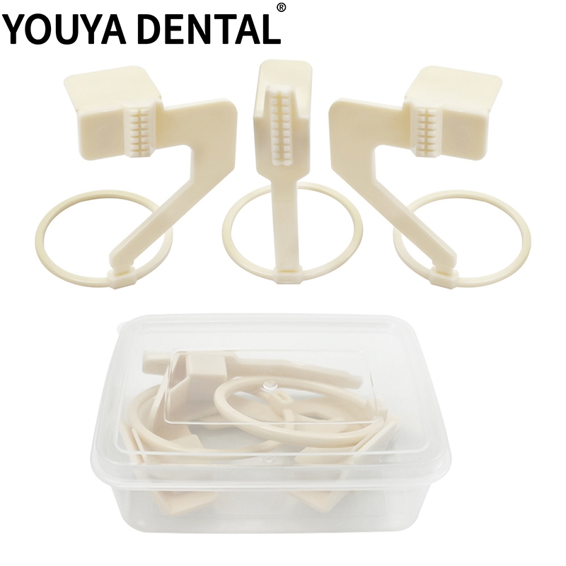 3 ชิ้น/เซ็ตทันตกรรมใช้ดิจิตอล X Ray Film Sensor Positioner Holder